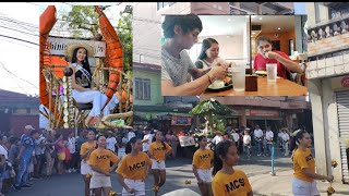 Nanood kami ng parade ng binibining infanta + kumain kami sa inasal vlog#200