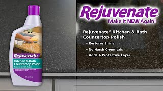 How to Restore Countertops - Rejuvenate Kitchen and Bathroom Countertop Polish