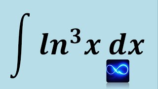 107. Integration by parts, natural logarithm to the cube (Example solved)