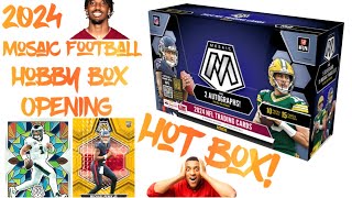 ‼️BANG‼️ 2024 Mosaic Football Hobby Box Opening! This Is What I Got For $400..