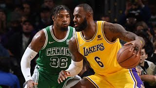 Los Angeles Lakers vs Boston Celtics Full Game Highlights | 2021-22 NBA Season