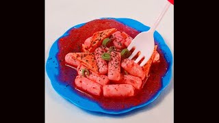 다이소 장난감으로 떡볶이 만들기