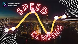 How to Make A Smooth Speed Ramp Transition [ FilmoraGo Tutorial ]