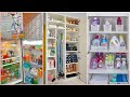 Laundry Area Transformation And Refrigerator Organizing 🎀 | Making DIY Baby House✨