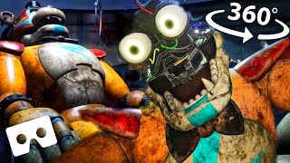 360° VR SECURITY BREACH Freddy's Parts and Service JUMPSCARES FNAF
