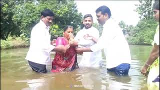 #baptism బాప్తీసము ద్వారా నూతన ఆత్మ #viral#jesus