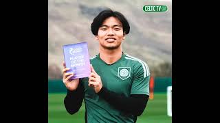 #CelticFC's Reo Hatate has been named the #cinchPrem Player of the Month for February! #shorts