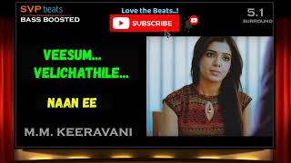 2012 ~ Veesum Velichathile ~ Naan Ee ~ M. M. Keeravani 🎼 5.1 DOLBY 🎧 BASS BOOSTED 🎧 SVP Beats