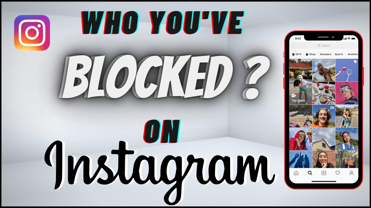 How To See Who You've Blocked On Instagram - YouTube