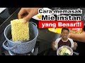 Ternyata Begini Cara memasak Mie instan yang Benar!