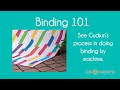 Binding by Machine 101 - Quilting tutorial from Gudrun Erla of GE Designs