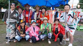 ちんどん屋春月さん2019年8月10日アカシヤ町内会夏祭りにて（旭川市）