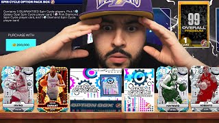 I Bought the New Galaxy Opal Box with Guaranteed Opals in Packs! Free Option Pack! NBA 2K25 MyTeam