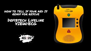 How To Tell If Your Defibtech Lifeline VIEW/ECG AED Is Ready For Rescue | AED.US