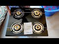 unboxing faber gas stove new look to my kitchen 4 burner stove