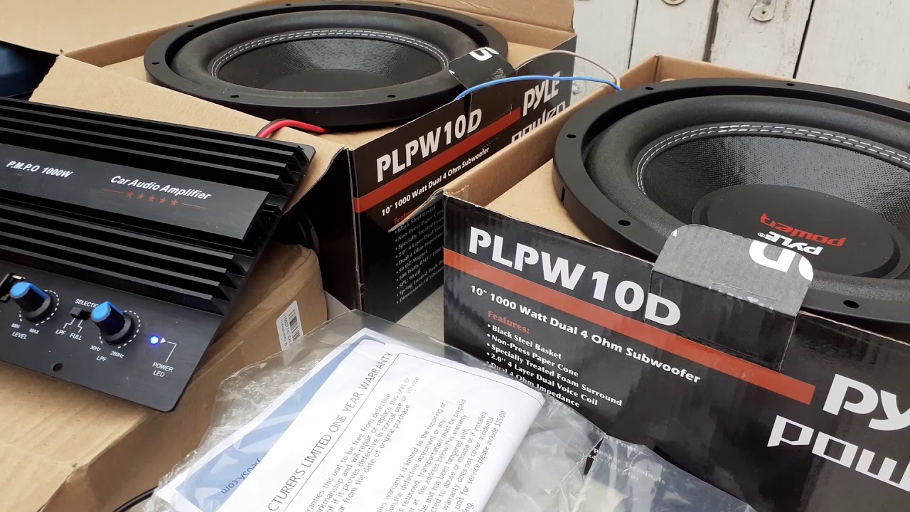 Subwoofer Installation Part 6 - YouTube