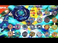 베이블레이드 버스트 갓 쉘터 레굴루스 VS 올시즌2 마라톤 배틀ベイブレードバーストDB Beyblade Burst God Shelter Regulus