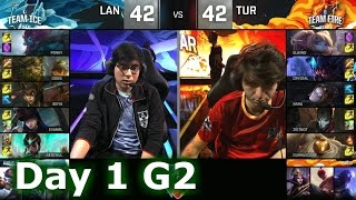 LAN vs Turkey | 2016 LoL IWC All-Stars in Barcelona Group Stage Day 1 | FIRE vs ICE