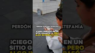 ¡Ciego perdido en un sitio gigante! Pero algo increíble paso…