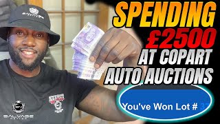 WHAT CAN A £2500 BUDGET BUY AT COPART AUTO AUCTION? | BIDDING FOR A NEW BUDGET S