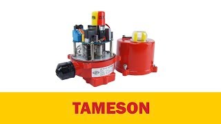 Elektrische Actuator JP Fluid Control AG serie | Tameson