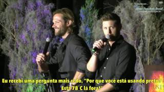 Jared e Jensen - Início do Painel (PHXCon pt 1) Legendado Jared e Jensen - Início do Painel (PHXCon pt 1) Legendado