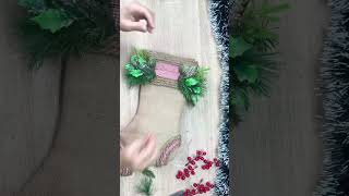 Bota navideñas para decorar #artesanato #diy #diycrafts #navidad #manualidades #reciclaje #ideas