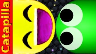 Slither.io Gameplay Magic Boss Snake Multiplayer Game Slitherio Epic Funny Moments.