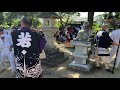 令和3年　長井市成田八幡神社例大祭6