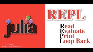 Julia REPL(Read Evaluate Print Loop Back)
