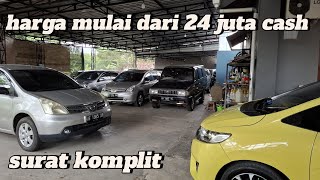 obral mobil seken murah meriah harga mulai 24 juta cash!!!  27 Januari 2025