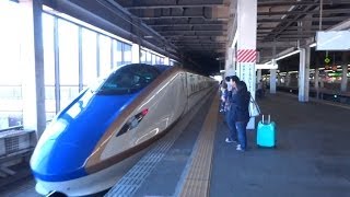 E7系長野新幹線あさま518号　大宮駅発車