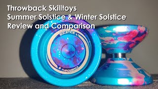 Justin Throws - Yoyo Review/Contrast: Throwback Skilltoys Summer Solstice and Winter Solstice