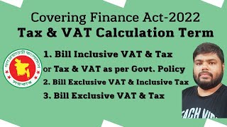 VAT \u0026 Tax Calculation Formula | Exclusive tax | Inclusive Tax | Inclusive Tax \u0026 Vat