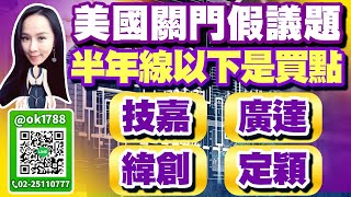 美國關門假議題 半年線下是買點 技嘉廣達緯創定穎｜股市易點靈 許毓玲 分析師｜20230927