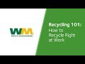 Recycling 101: Work