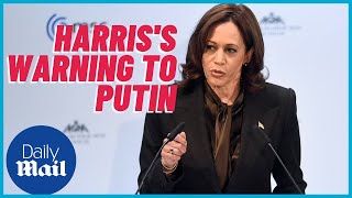 The US on Russia: Kamala threatens Putin with 'significant and unprecedented' consequences