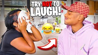 Try Not To Laugh Challenge : Couples Edition 🥰 This Was Hard For Him Because I’m Hilarious😅