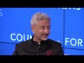 a conversation with external affairs minister subrahmanyam jaishankar of india