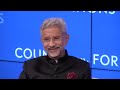 a conversation with external affairs minister subrahmanyam jaishankar of india