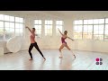 ballet barre workout 40 min total body workout with sleek technique