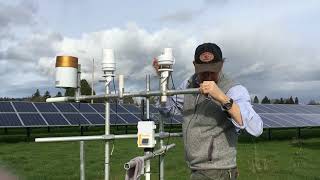 Monthly cleaning the TAHMO weather station