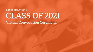 Virtual Convocation Ceremony 2021