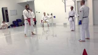 Black Belt Fights: Mens' Tournament Kumite | IDSL2013 | Shotokan Karate 2013