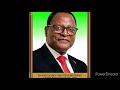 evance meleka congratulations dr lazarus chakwera president of the republic of malawi