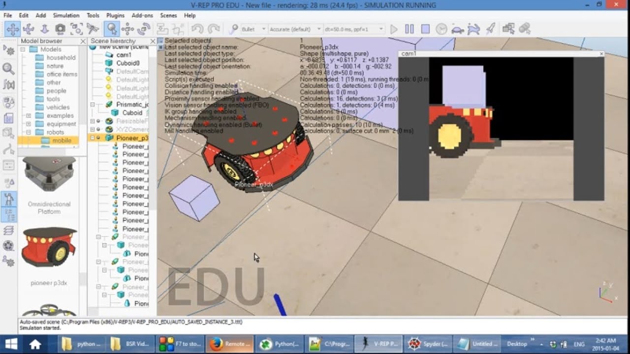 04: Python Robot Simulation With V-Rep/CoppeliaSim | Tutorial - YouTube