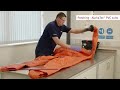 instruction video patching ansell alphatec® pvc suits