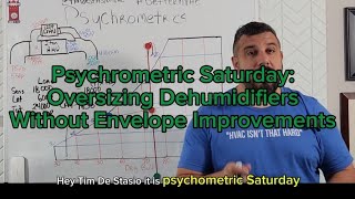 Psychrometric Saturday: Oversizing Dehumidifiers Without Envelope Improvements