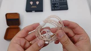 Hidizs MD4 4 Balanced Armature Drivers HiFi In-ear Monitors Unboxing