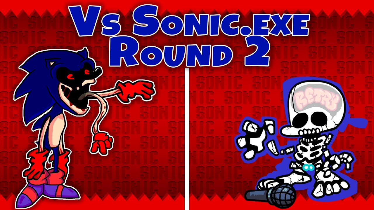 Friday Night Funkin' Vs Sonic.exe Round 2 (FNF Mod / Hard) Fanmade # ...